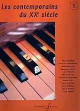  Notenblätter Les contemporains du 20ème siècle