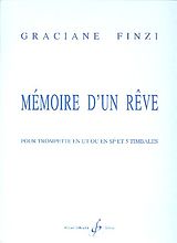 Graciane Finzi Notenblätter Mémoire dun reve pour trompette