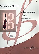 Antonio Bartolomeo Bruni Notenblätter 6 duos concertantes vol.2 (nos.4-6)