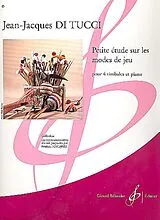 Jean-Jacques Di Tucci Notenblätter Petite étude ssur les modes de jeu