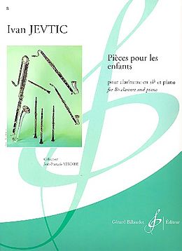 Ivan Jevtic Notenblätter Pièces pour les enfants pour clarinette