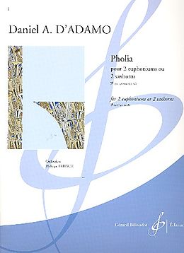 Daniel A. D' Adamo Notenblätter Pholia pour 2 euphoniums ou saxhorns