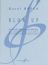 Karol Beffa Notenblätter Blow up pour flûte, hautbois, clarinette