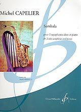 Michel Capelier Notenblätter Sambala pour 2 saxophones alto
