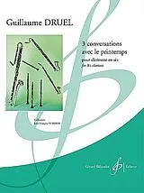 Guillaume Druel Notenblätter 3 Conversations avec le printemps