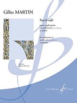 Gilles Martin Notenblätter Sucré-salé pour euphonium (saxhorn)