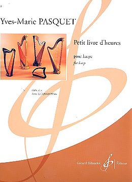 Yves Marie Pasquet Notenblätter Petit livre dheures pour harpe