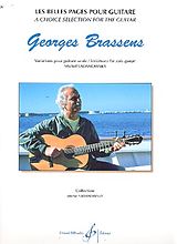 Georges Brassens Notenblätter Les belles pages pour guitare