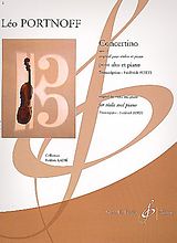 Leo Portnoff Notenblätter Concertino op.13