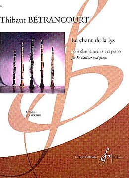 Thibaut Bétrancourt Notenblätter Le chant de la lys