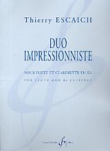 Thierry Escaich Notenblätter Duo impressioniste