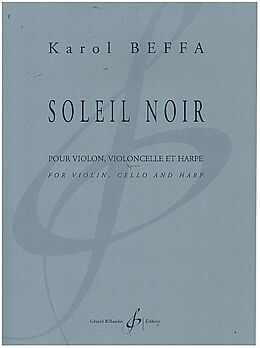 Karol Beffa Notenblätter Soleil Noir