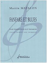 Martín Matalon Notenblätter Fanfare et Blues