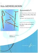 Felix Mendelssohn-Bartholdy Notenblätter Konzertstück No.1 op.113
