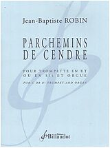 Jean-Baptiste Robin Notenblätter Parchemins de Cendre