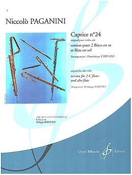 Nicolò Paganini Notenblätter Caprice No. 24