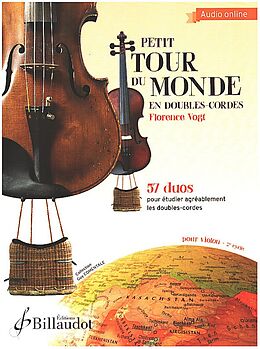 Florence Vogt Notenblätter Petit Tour du Monde en Doubles Cordes (+Online-Audio)