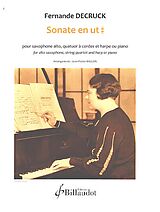 Fernande Decruck Notenblätter Sonate en ut majeur