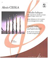 Alexis Ciesla Notenblätter 7 études ludiques (+ Online Audio)