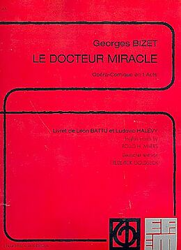 Georges Bizet Notenblätter Docteur Miracle