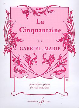 P. Gabriel-Marie Notenblätter La cinquantaine