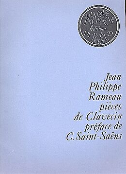 Jean Philippe Rameau Notenblätter Pièces de clavecin