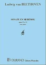 Ludwig van Beethoven Notenblätter Sonate mi bémol majeur op.31,3