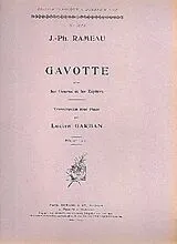 Jean Philippe Rameau Notenblätter Gavotte pour les heures et les zéphirs
