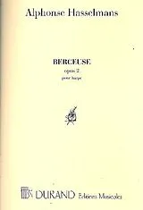 Alphonse Hasselmans Notenblätter Berceuse op.2 pour harpe