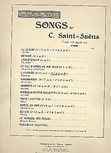 Camille Saint-Saens Notenblätter Lattente pour voix moyenne et