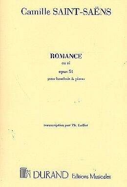 Camille Saint-Saens Notenblätter Romance op.51