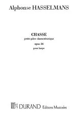 Alphonse Hasselmans Notenblätter Chasse op.36 pour harpe