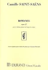 Camille Saint-Saens Notenblätter Romance op.27