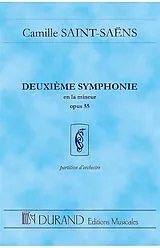 Camille Saint-Saens Notenblätter Symphonie en la mineur op.55