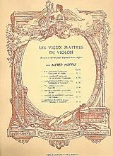 Michele Mascitti Notenblätter Prelude et courante pour violin et piano