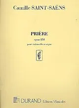 Camille Saint-Saens Notenblätter Priere op.158