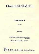 Florent Schmitt Notenblätter Mirages op.70