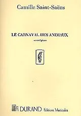 Camille Saint-Saens Notenblätter Le carnaval des animaux pour