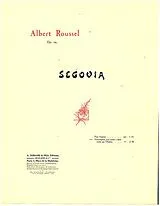 Albert Charles Paul Roussel Notenblätter Segovia