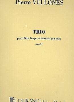 Pierre Vellones Notenblätter Trio op.94