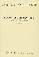 Daniel Lesur Notenblätter Le cantique des cantiques
