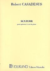 Robert Marcel Casadesus Notenblätter Sextuor op.58 pour quintette a vent