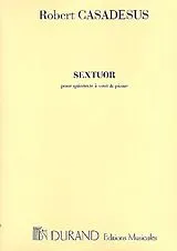 Robert Marcel Casadesus Notenblätter Sextuor op.58 pour quintette a vent