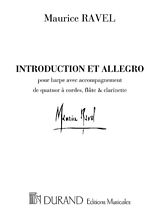 Maurice Ravel Notenblätter Introduction et allegro pour