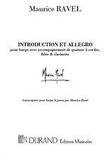Maurice Ravel Notenblätter Introduction et allegro pour harpe