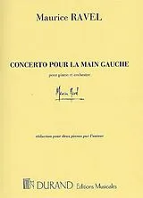 Maurice Ravel Notenblätter Concerto pour la main gauche pour