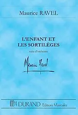 Maurice Ravel Notenblätter Lenfant et les sortilèges