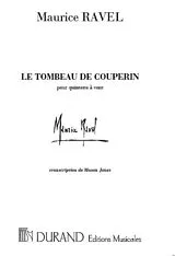 Maurice Ravel Notenblätter Le tombeau de Couperin pour
