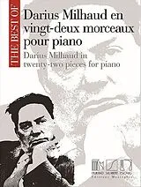 Darius Milhaud Notenblätter Darius Milhaud en 22 morceaux