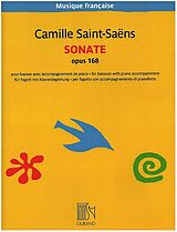 Camille Saint-Saëns Notenblätter Sonate op.168